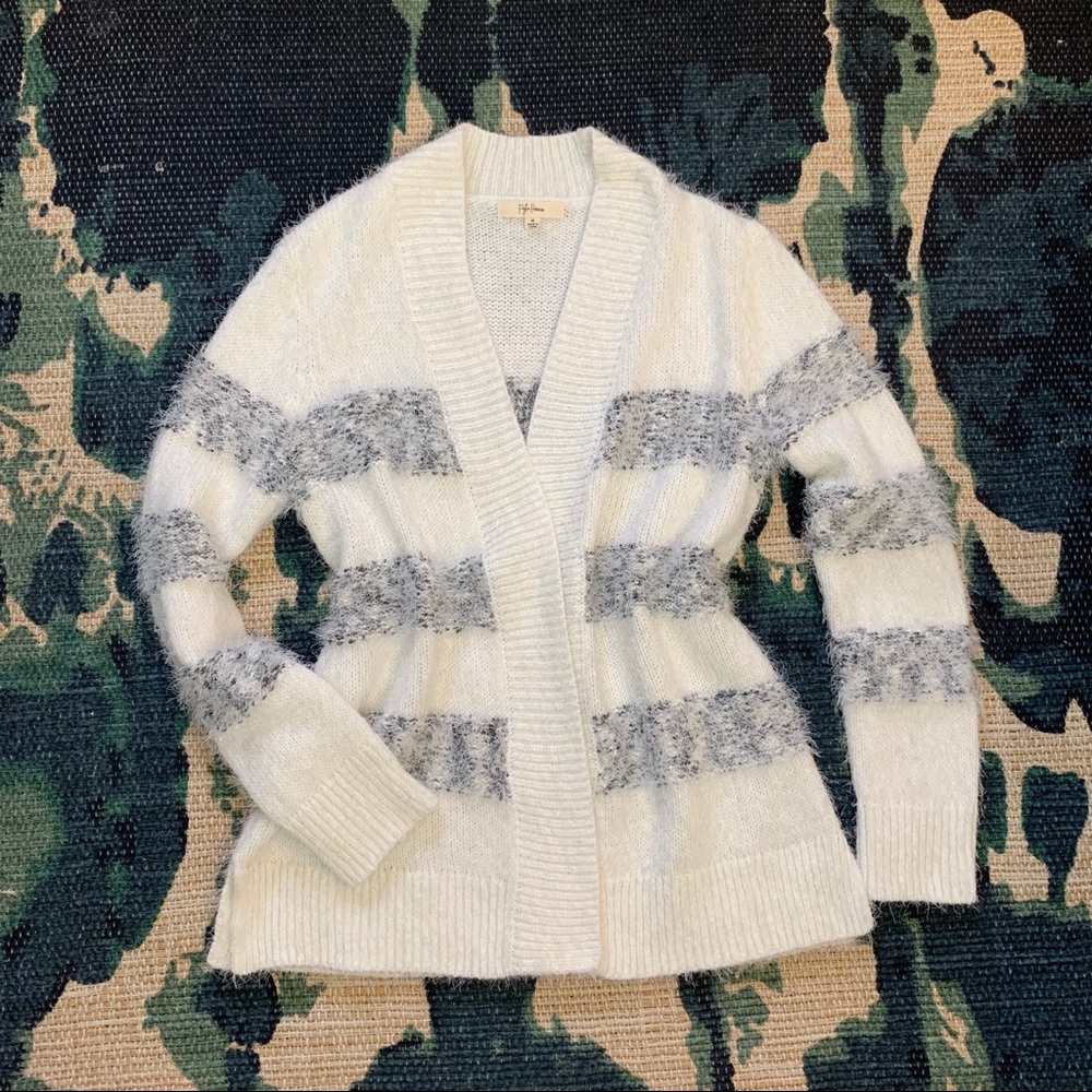 Peyton Primrose by Anthropologie Fuzzy Cardigan